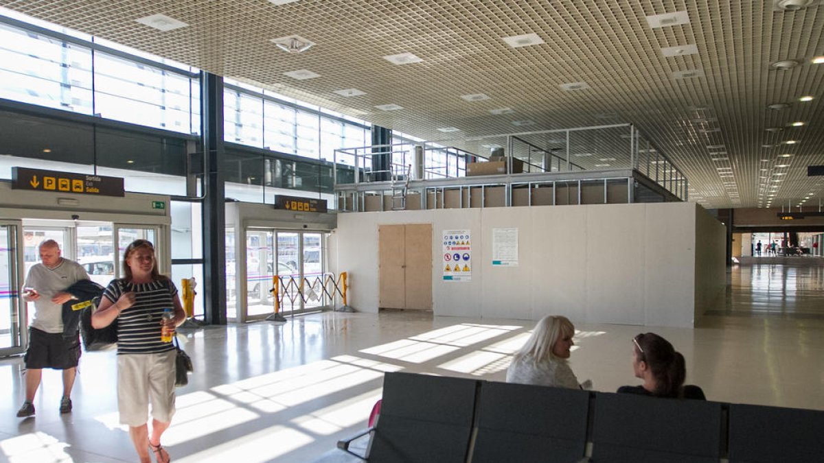 Aena preveu culminar les reformes a l'edifici de l'Aeroport a finals de juliol