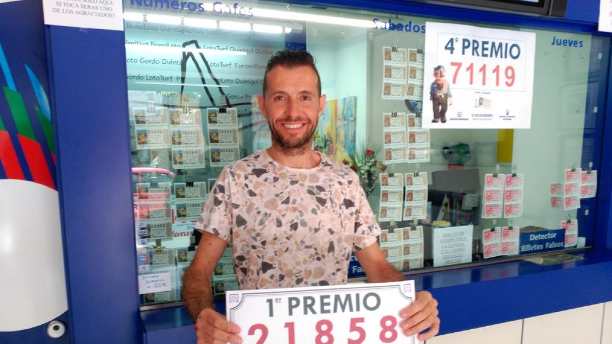 El primer premi de la Loteria Nacional deixa 600.000 euros a Cambrils