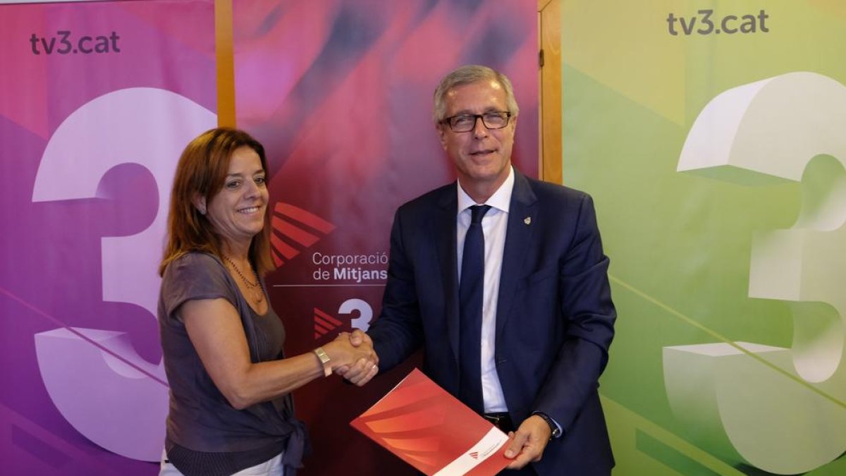 Conveni per a la transmissió dels Jocs Mediterranis entre la Fundació Tarragona 2017 i la CCMA