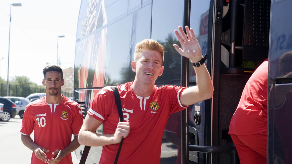Los jugadores del Nàstic ya están en Peralada
