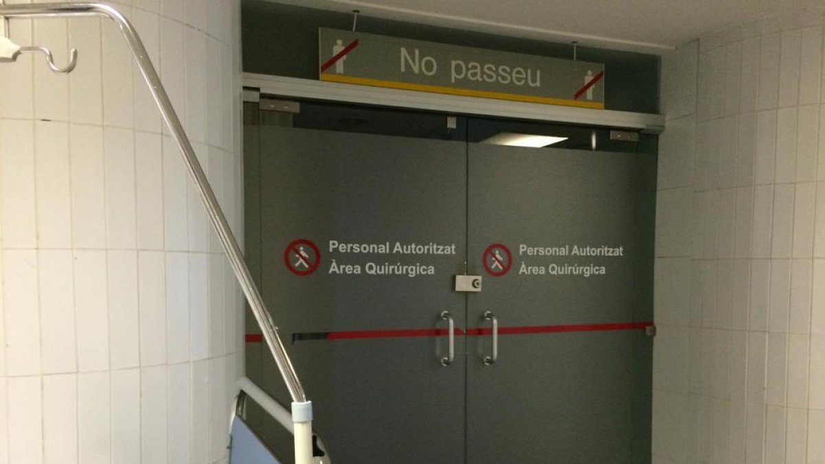 El Joan XXIII tancarà dos quiròfans més a banda dels tres en obres