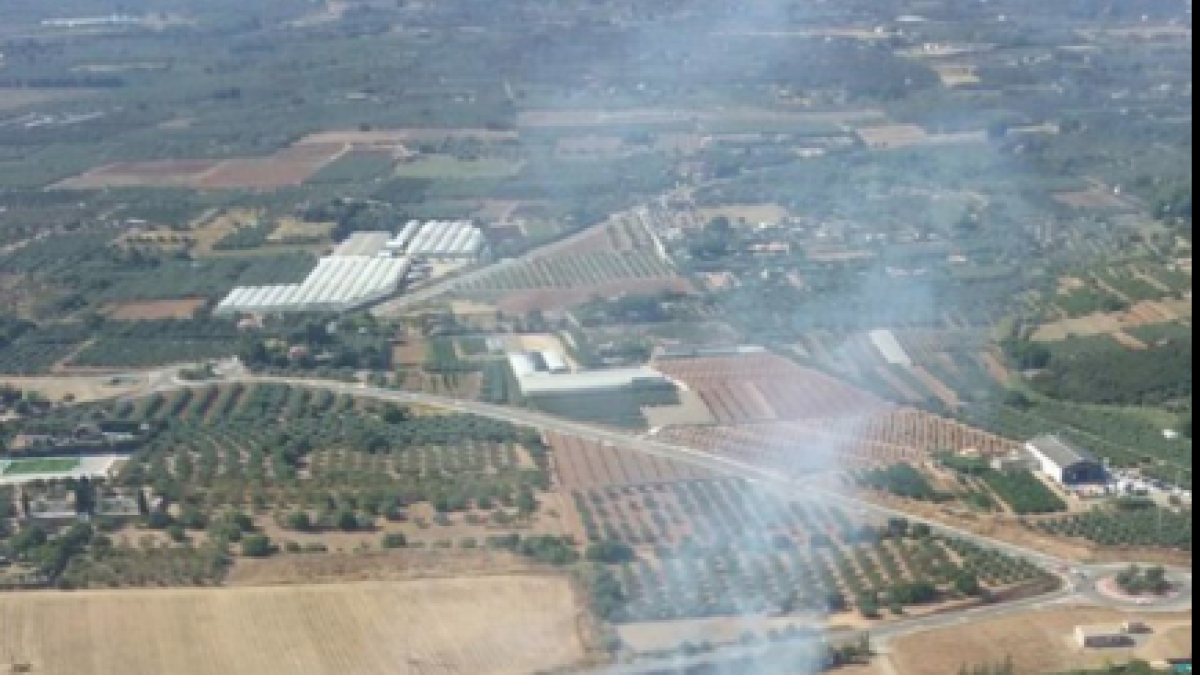 Estabilitzat l'incendi de Vinyols i el Arcs