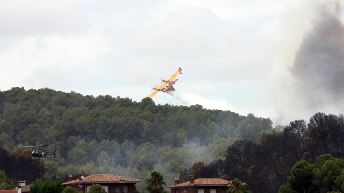 Pobla, forestal, Montornès, actiu, incendi, Bombers