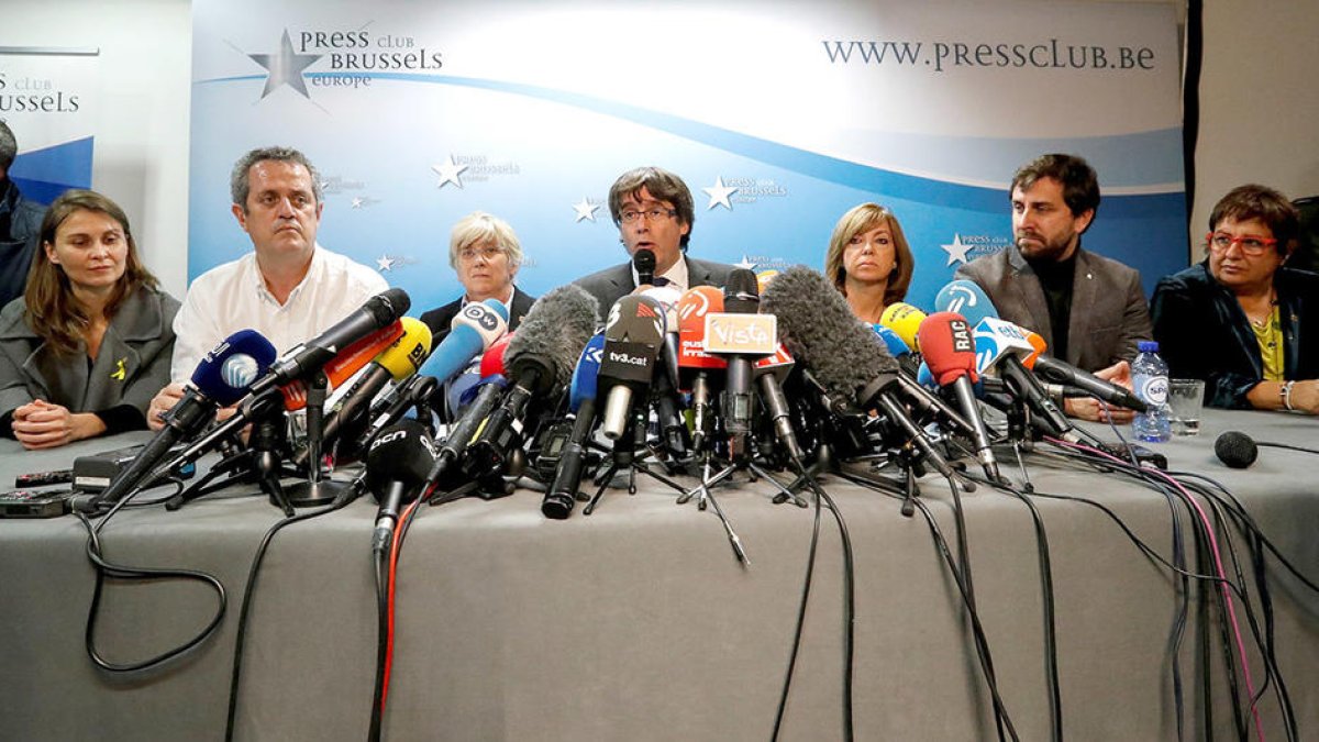 L'Audiència Nacional cita a declarar a Puigdemont i els consellers el 2 i 3 de novembre