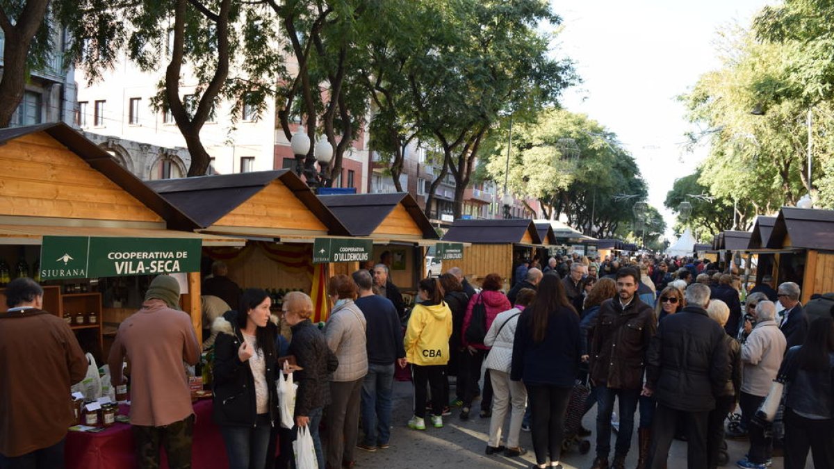 Menos aceite pero de más calidad en la Feria de Tarragona