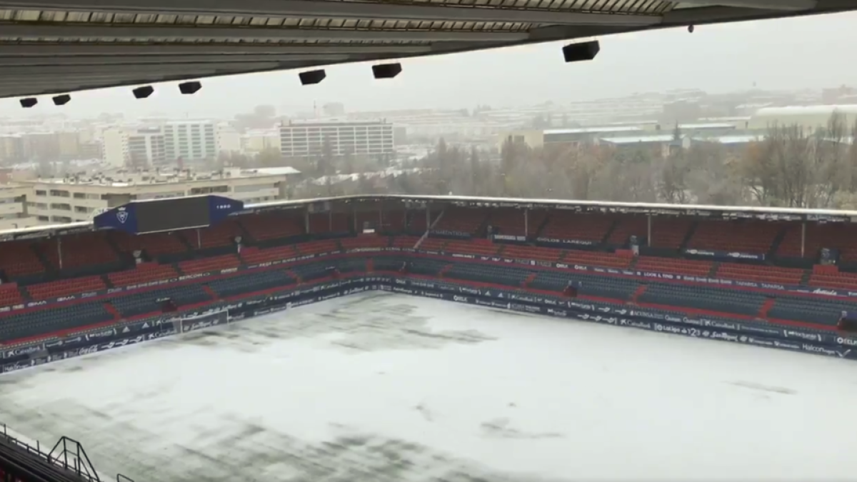 Así ha despertado el Sadar horas antes del Osasuna-Nàstic