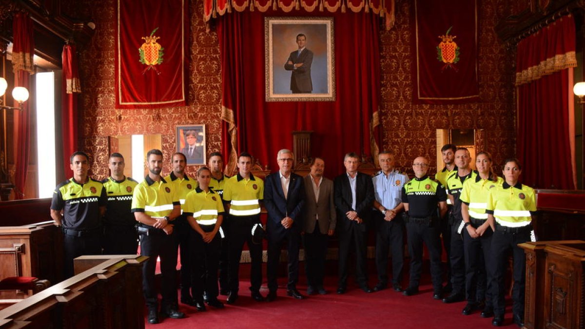 Onze nous agents s'incorporen a la Guàrdia Urbana de Tarragona