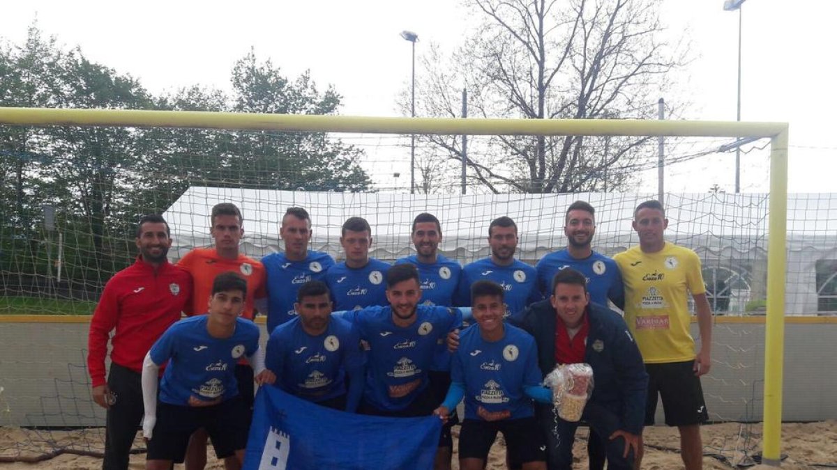 El CFP Torredembarra es proclama campió del Beach Soccer Championship