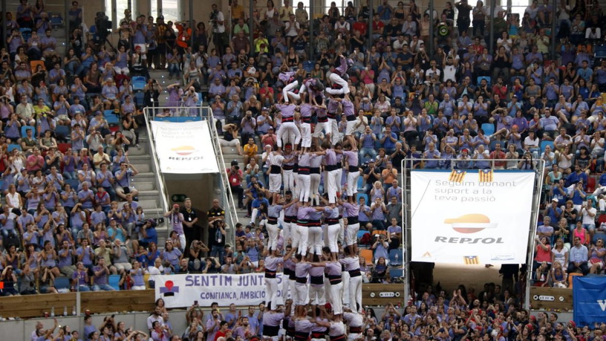 castell, Colla Jove dels Xiquets de Tarragona, 9 de 8