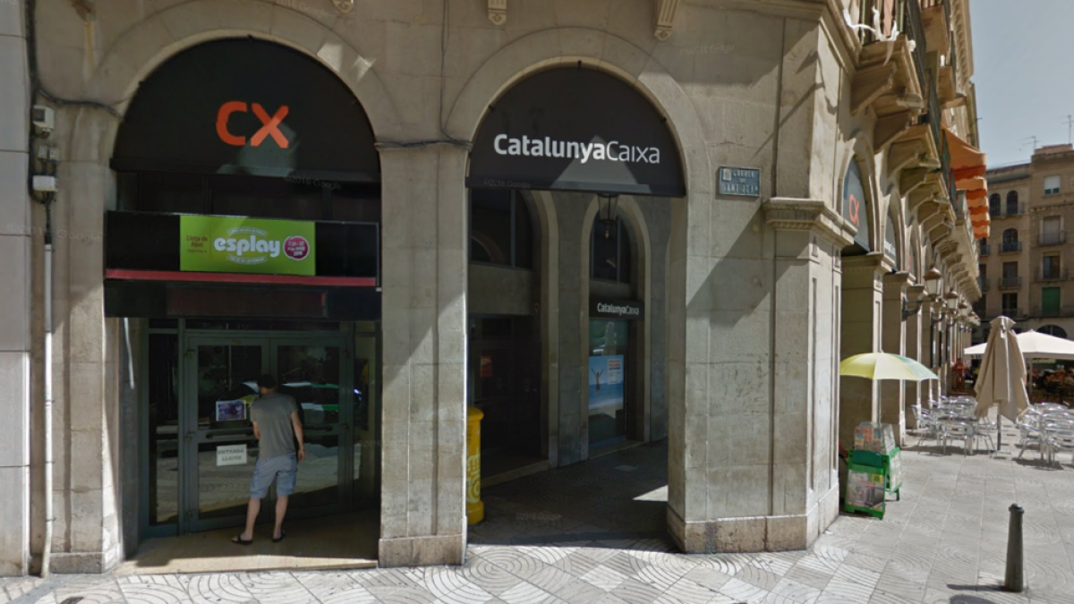 Detingut el presumpte autor d'un atracament a una entitat bancària a Reus
