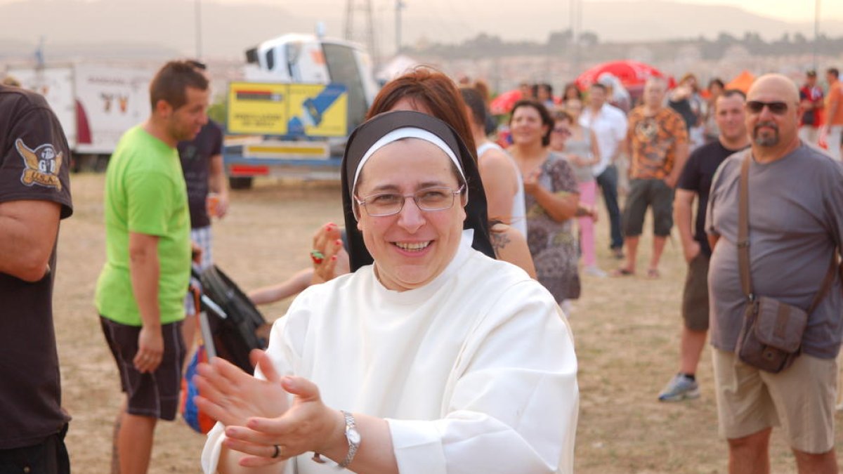 Carles Puigdemont i Sor Lucía Caram, a la Nit Empresarial de la CEPTA 2016