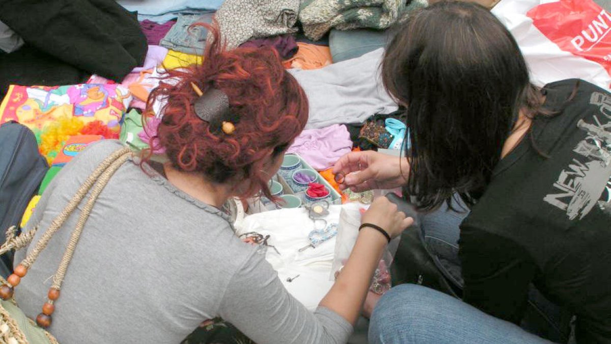 Mercado de intercambio de productos