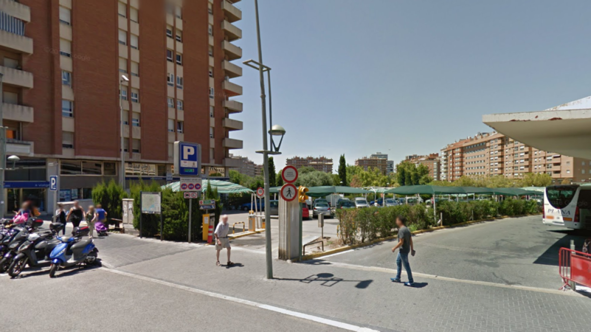 Detienen a un hombre en un prostíbulo después de atracar el parking Battestini