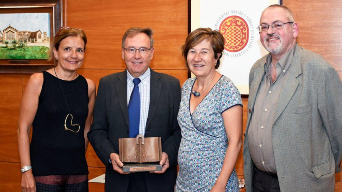 El professor de la URV Antoni Carreras, premiat per la Generalitat per la qualitat docent
