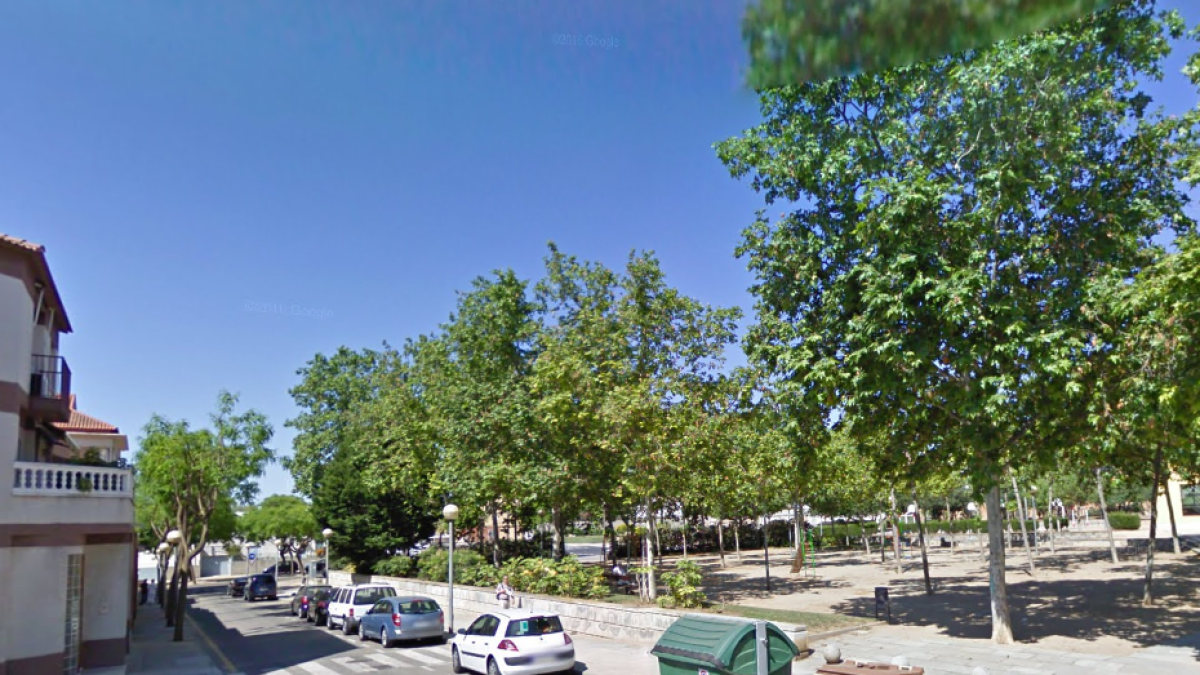 Cremen dos contenidors a la zona de Mas Abelló