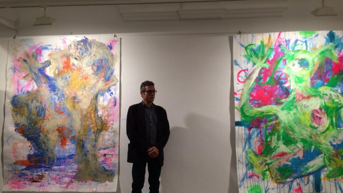 El pintor internacional Manel Güell exposa per primer cop a la seva ciutat