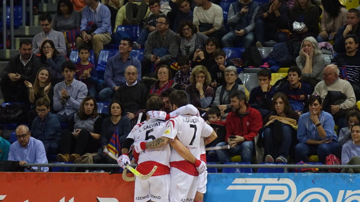 El Reus empata 'in extremis' contra un Barça invencible