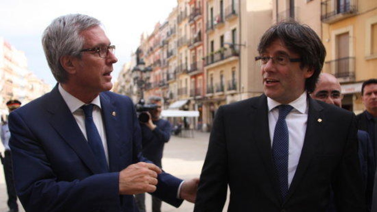 Puigdemont se compromete con los proyectos estratégicos de Tarragona
