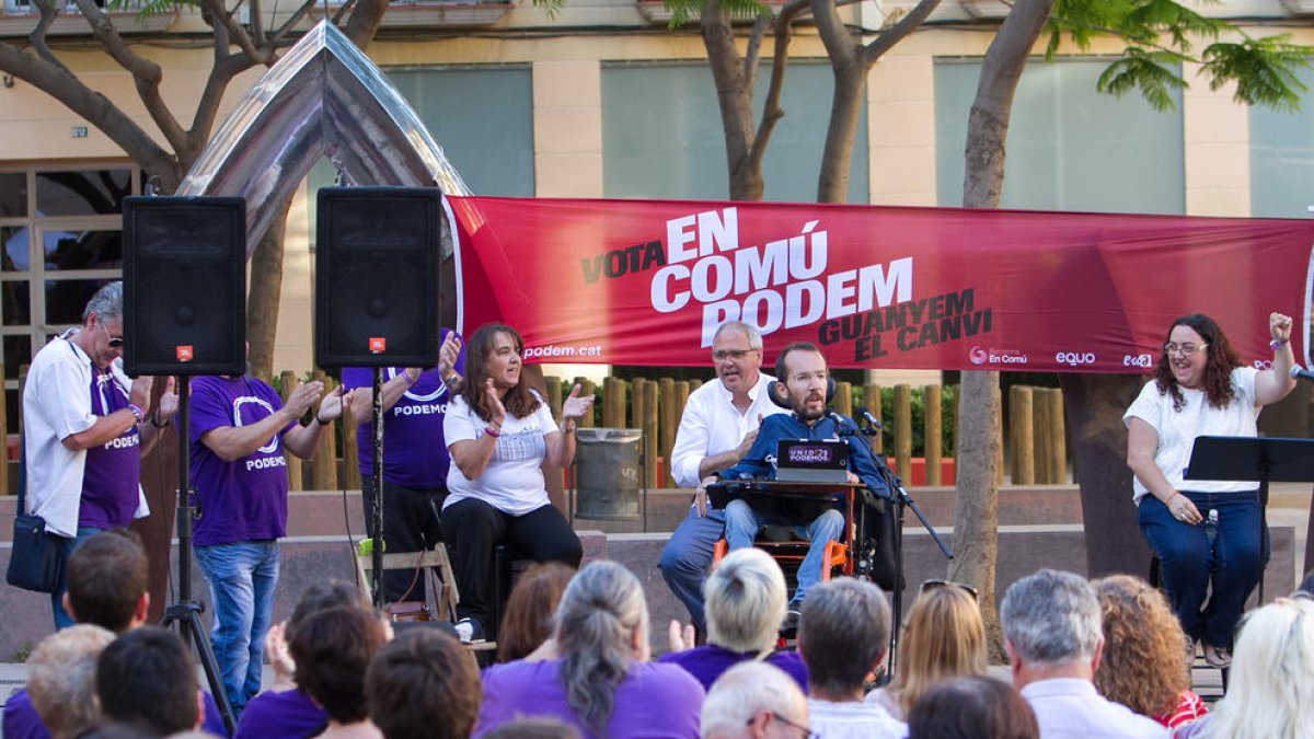 Unidos Podemos vol allargar la mà al PSOE en cas d'optar pel canvi social