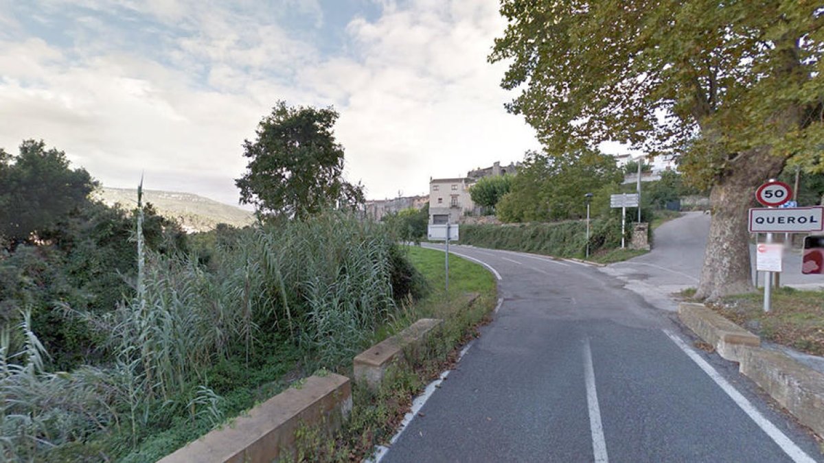 La carretera entre el Pont y Querol, cerrada las mañanas del 12 al 30 de diciembre