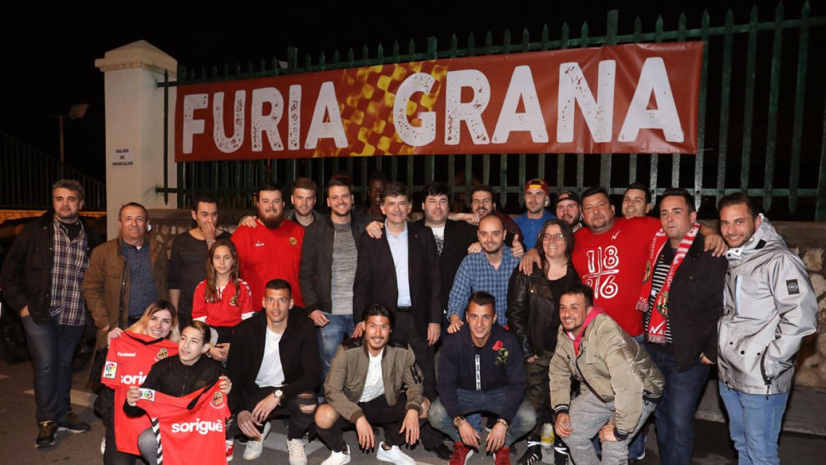 La Penya Furia Grana del Nàstic dóna el tret de sortida