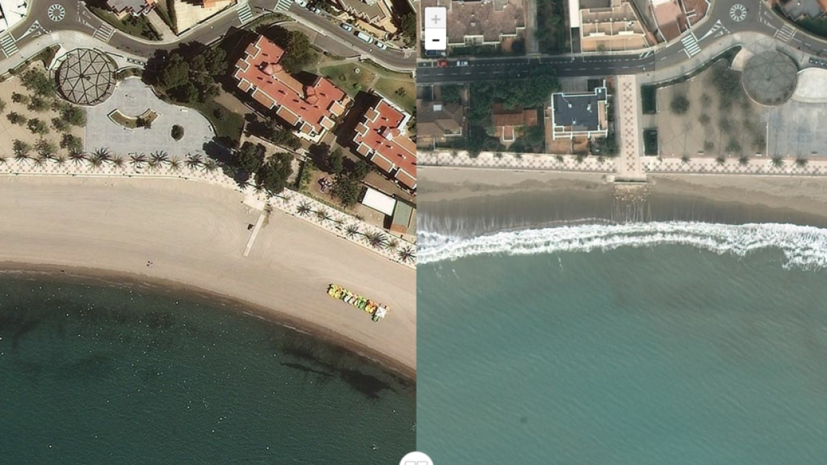 Crean una herramienta para comprobar los daños del temporal en el litoral catalán