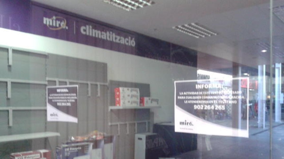 La tienda Miró d'El Pallol baja la persiana