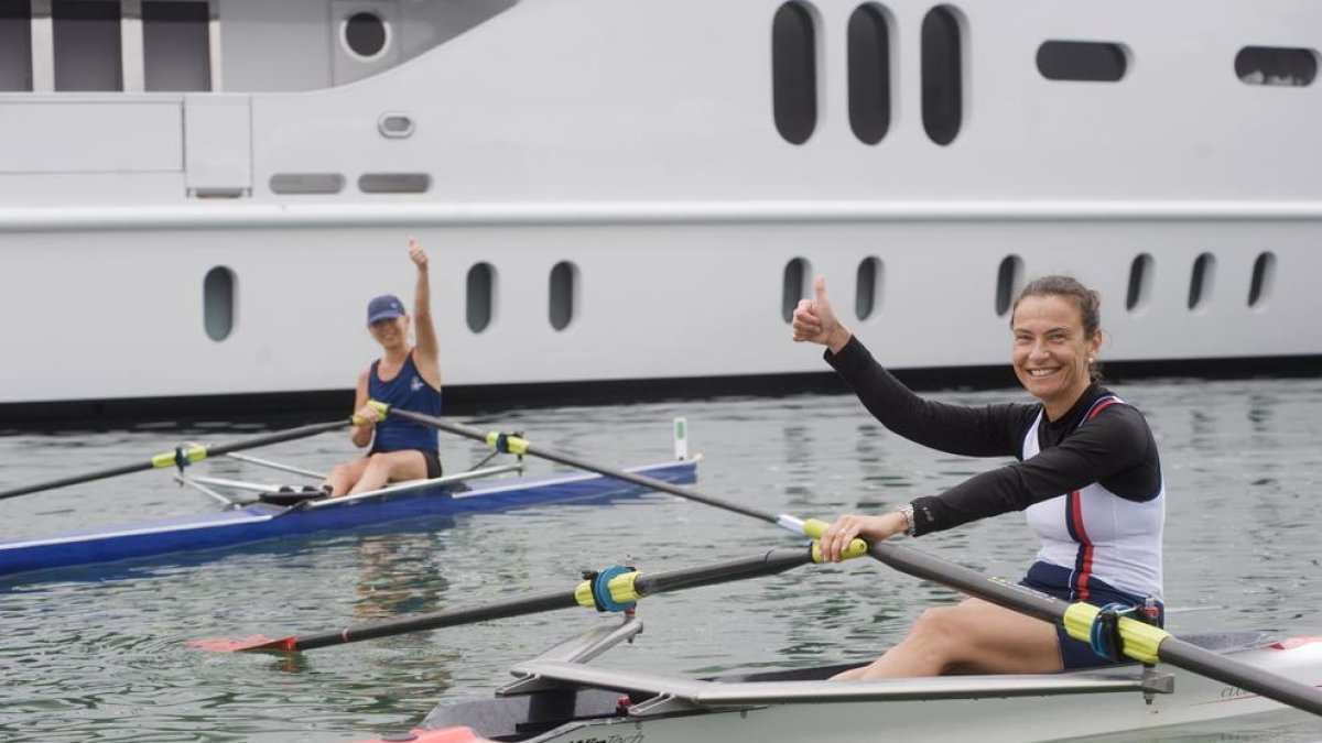 Omar Aymerich i Mirjam Kreusel guanyen la Top Speed Rowing