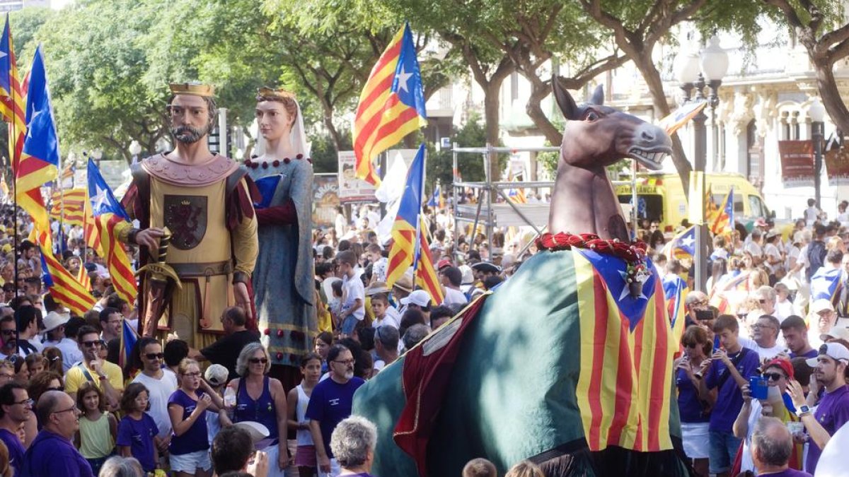 La Coordinadora d'actes de l'11-S no té previst marxar de la Part Alta