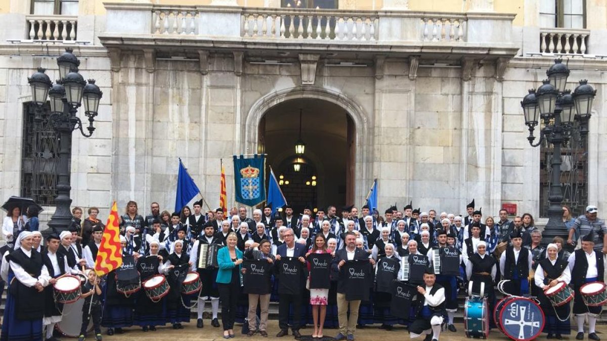 La Banda de Gaitas Ciudad de Oviedo visita Tarragona