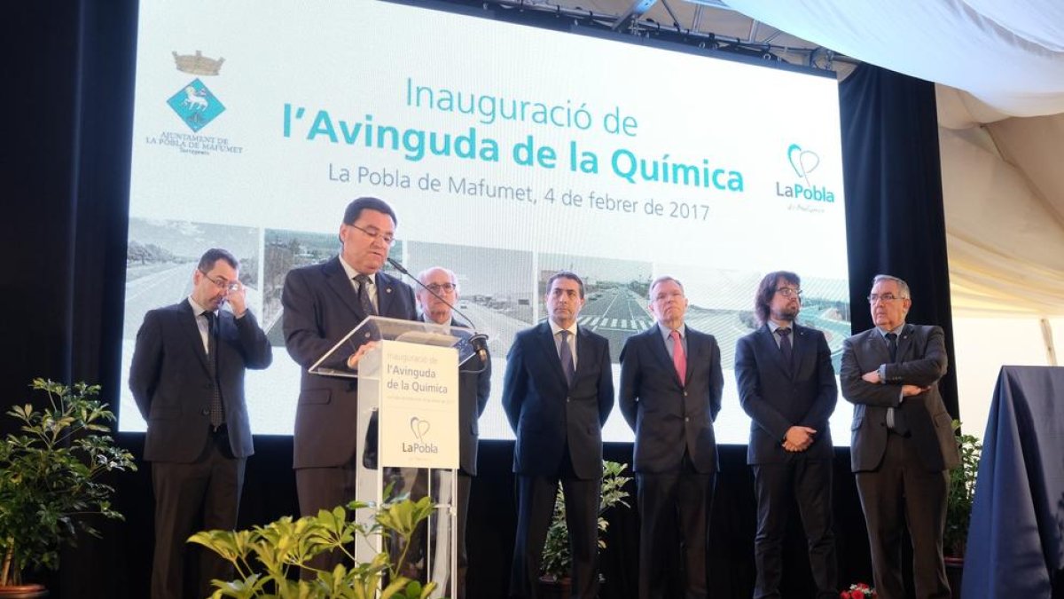 La Pobla ya tiene la Avenida de la Química