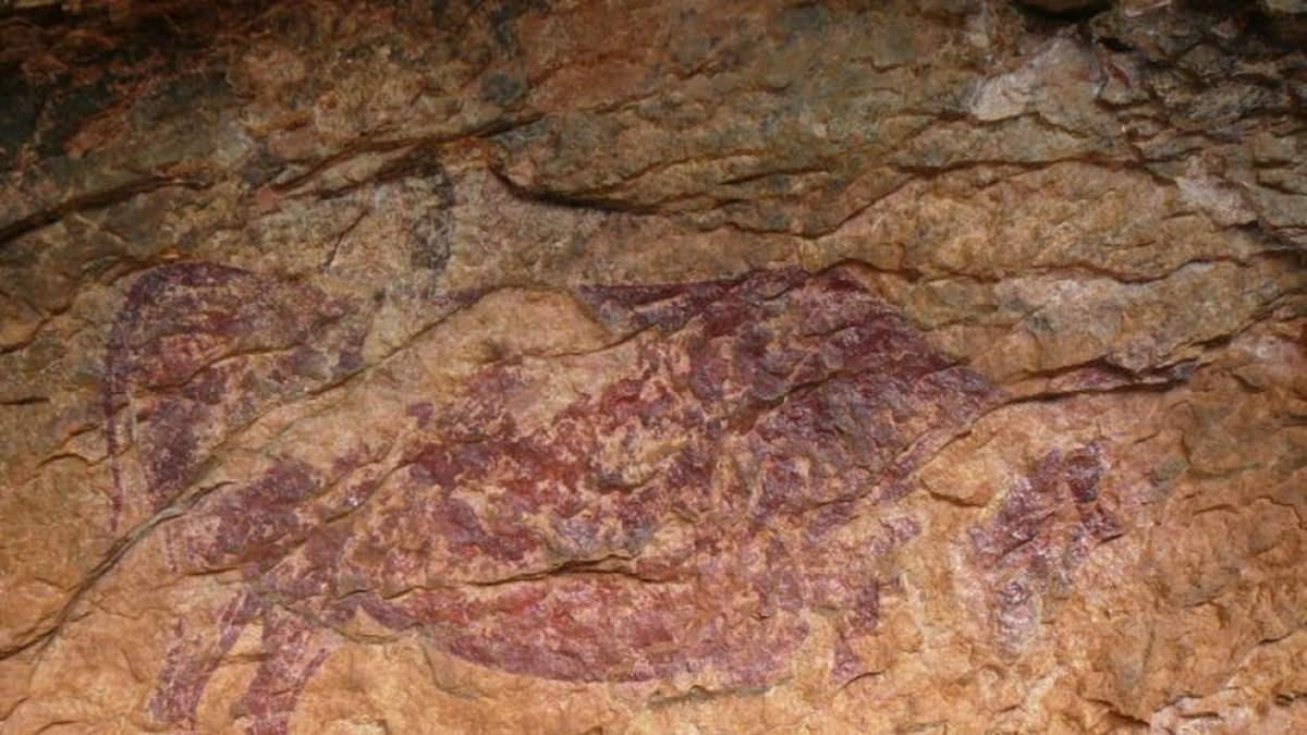 Capçanes muestra sus pinturas rupestres