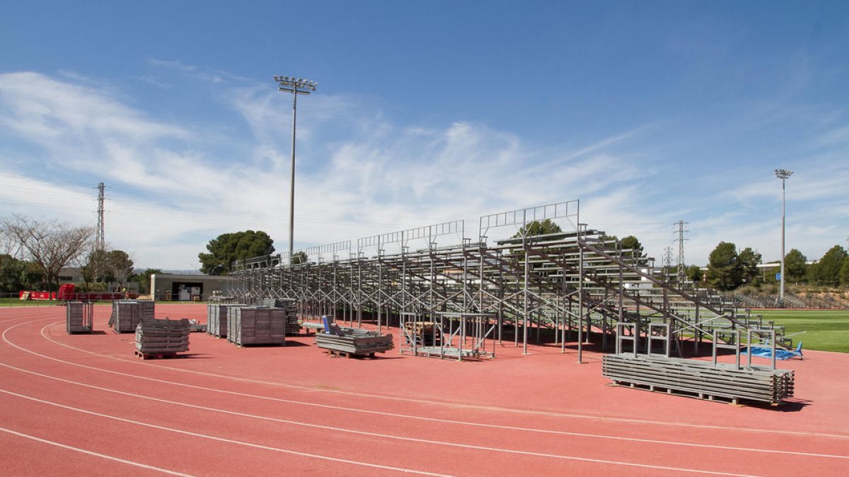 Posen les grades pel Mundialet de Cambrils