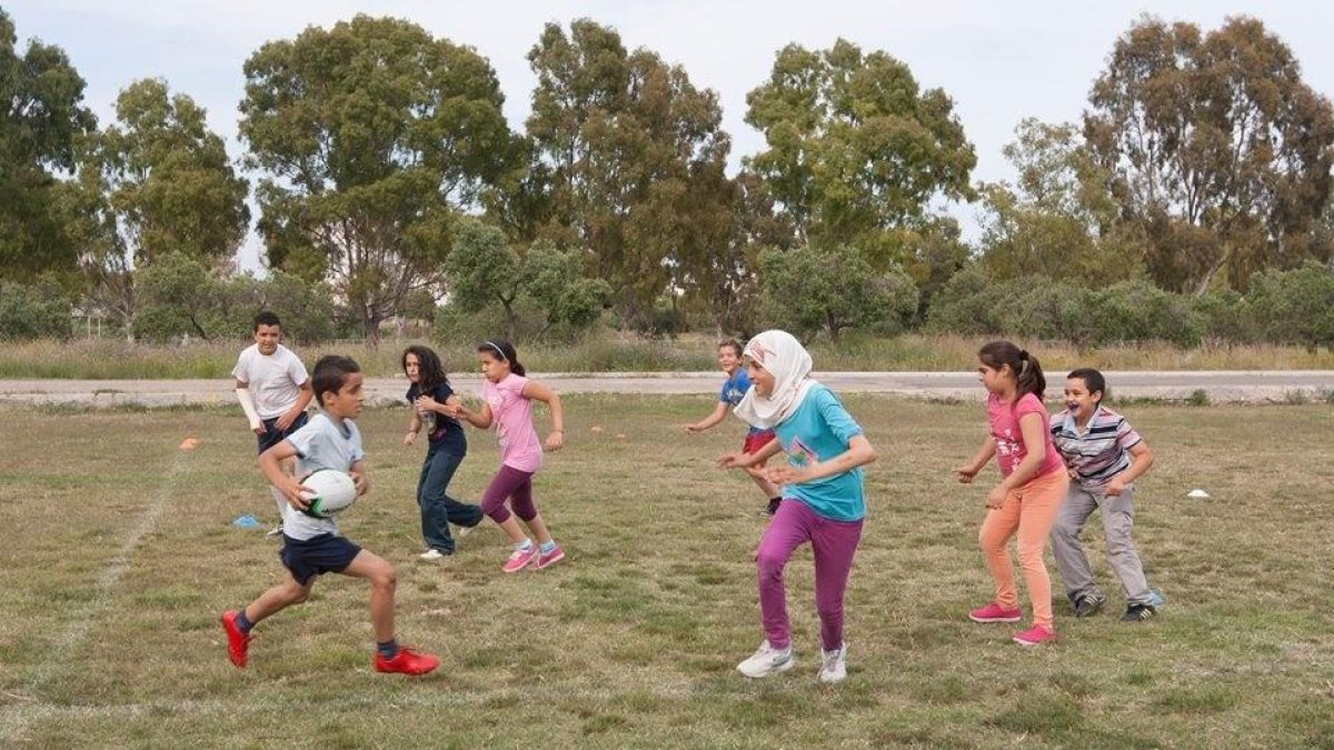 El Club Rugby Tarragona, premiat per la d'integració social dels infants dels barris de Ponent