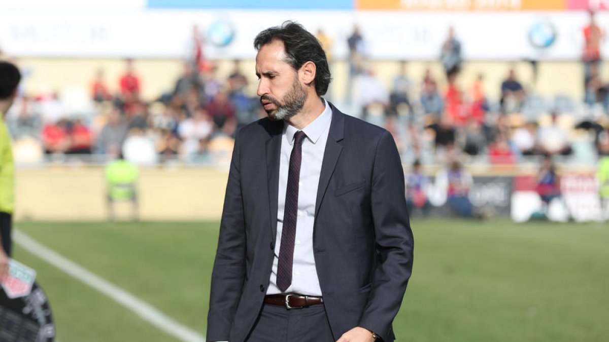 Vicente Moreno: «Jean Luc no ha jugado más porque no ha podido jugar más»
