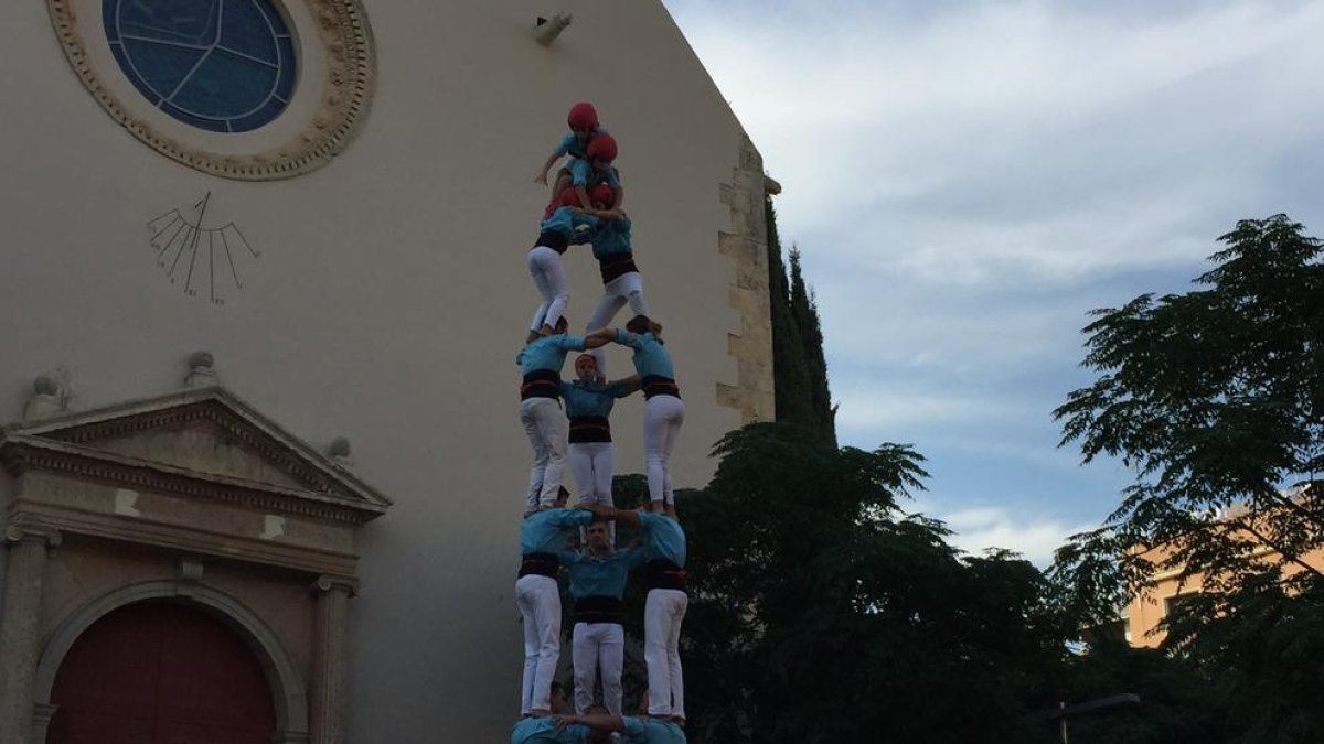 Els Xiquets de Tarragona ensopeguen amb el 4de8 a Vila-seca