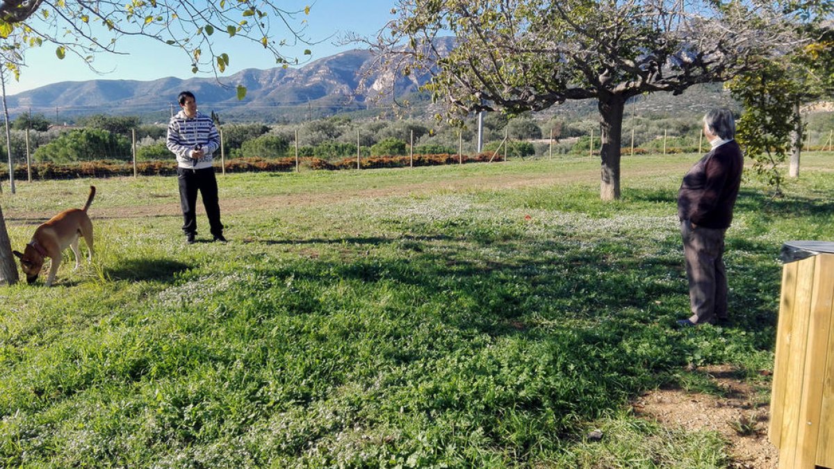 Habiliten el primer parc d'esbarjo municipal per a gossos