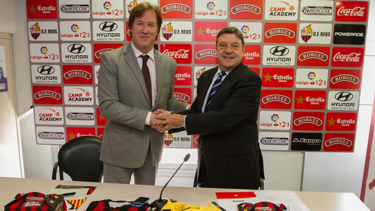 El CF Reus renueva su patrocinio con la empresa Borges