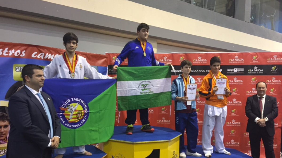 Marc Jané de la Lira Vendrellenca, subcampió d'Espanya cadet de taekwondo