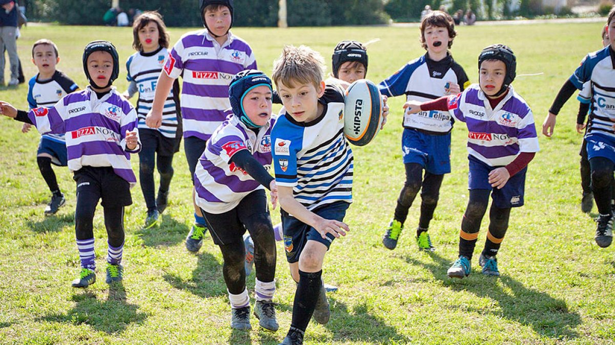 Jornada de puertas abiertas de la escuela del Club Rugby Tarragona