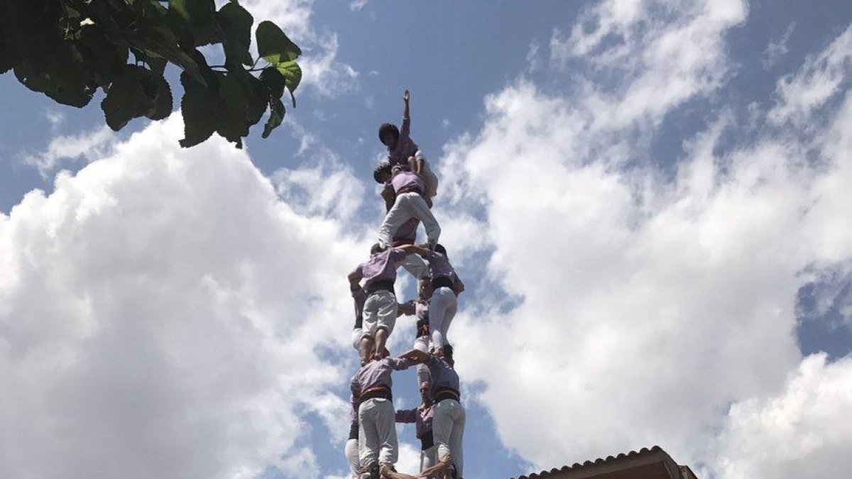 La Joves de Valls i la Jove de Tarragona porten castells de 9 a Llorenç del Penedès