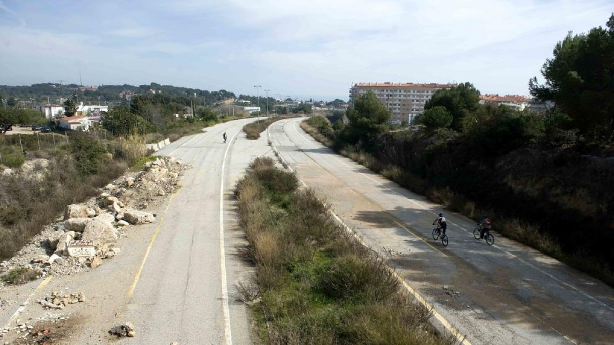 El rastre de l'antiga A-7 al seu pas pel Nàstic s'esborrarà abans de 2018