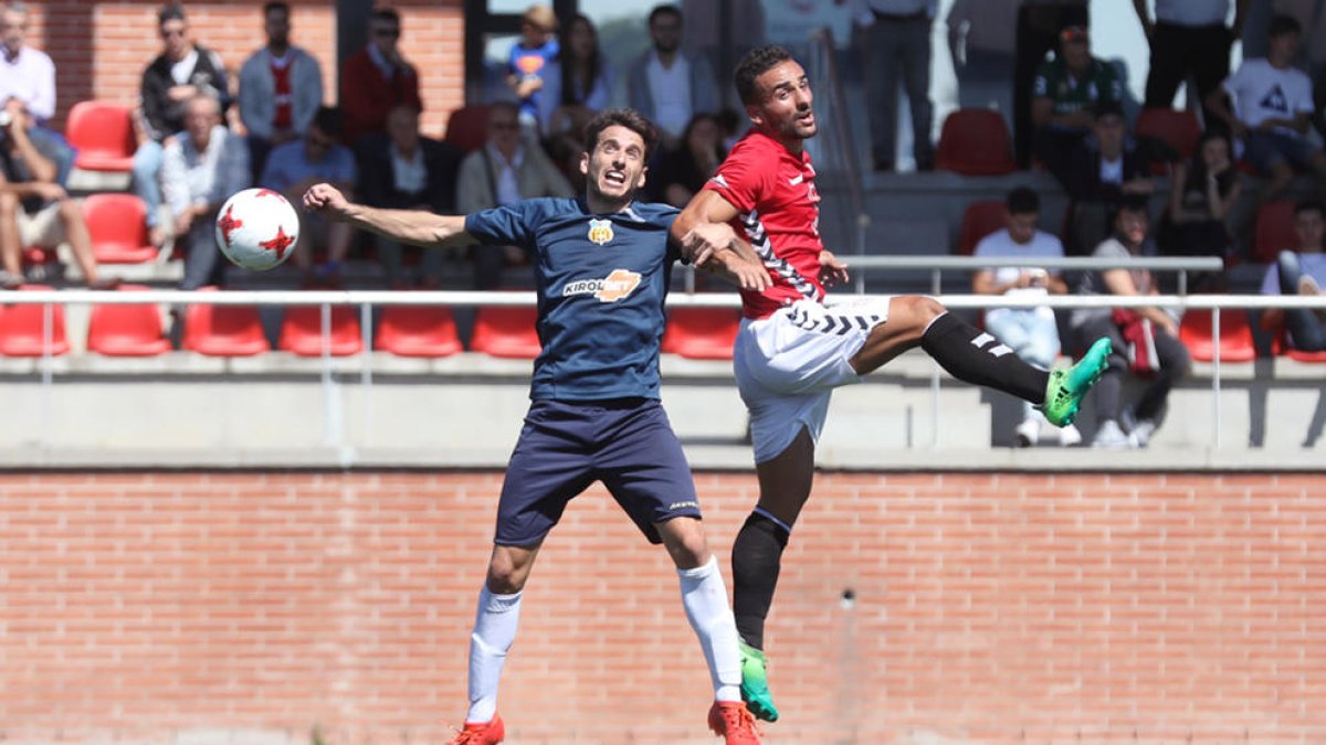 Iván Vidal llama a la puerta del Nàstic gracias a sus goles con la Pobla