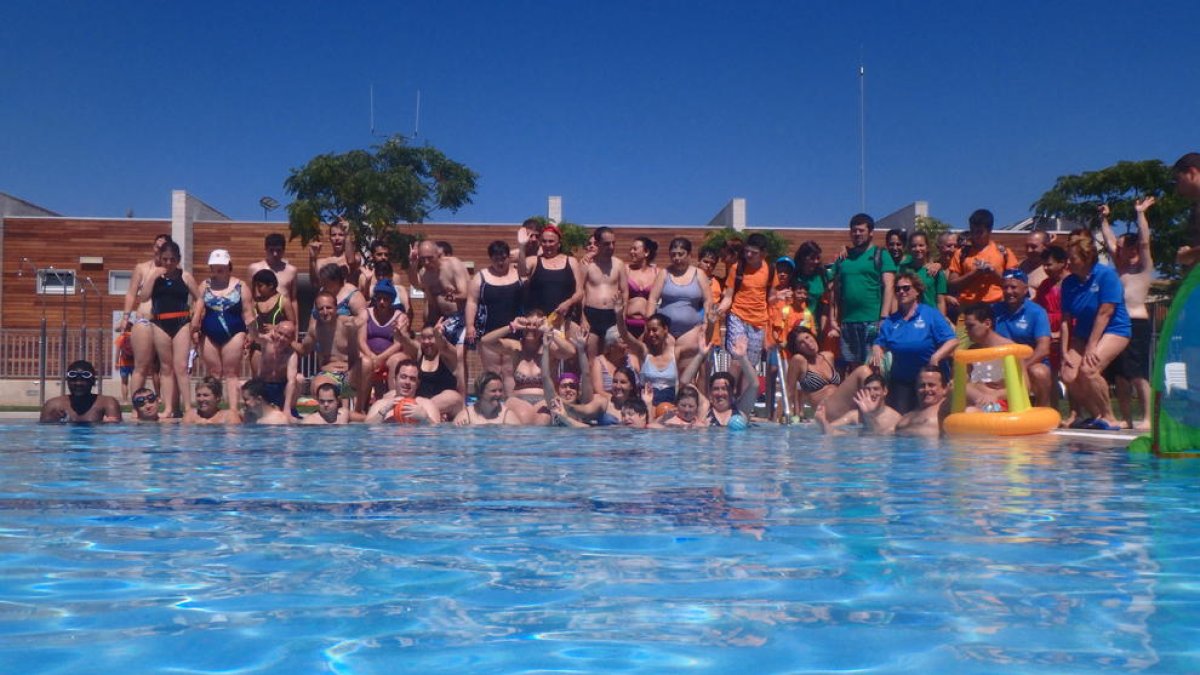 Remojada en el marco de las XXI Jornadas Deportivas por personas con discapacidad