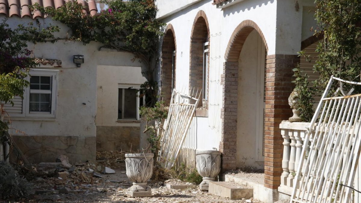 terrorismo, casa, Mossos D'Esquadra, urbanización, escombros, Alcanar, precinto, chalet