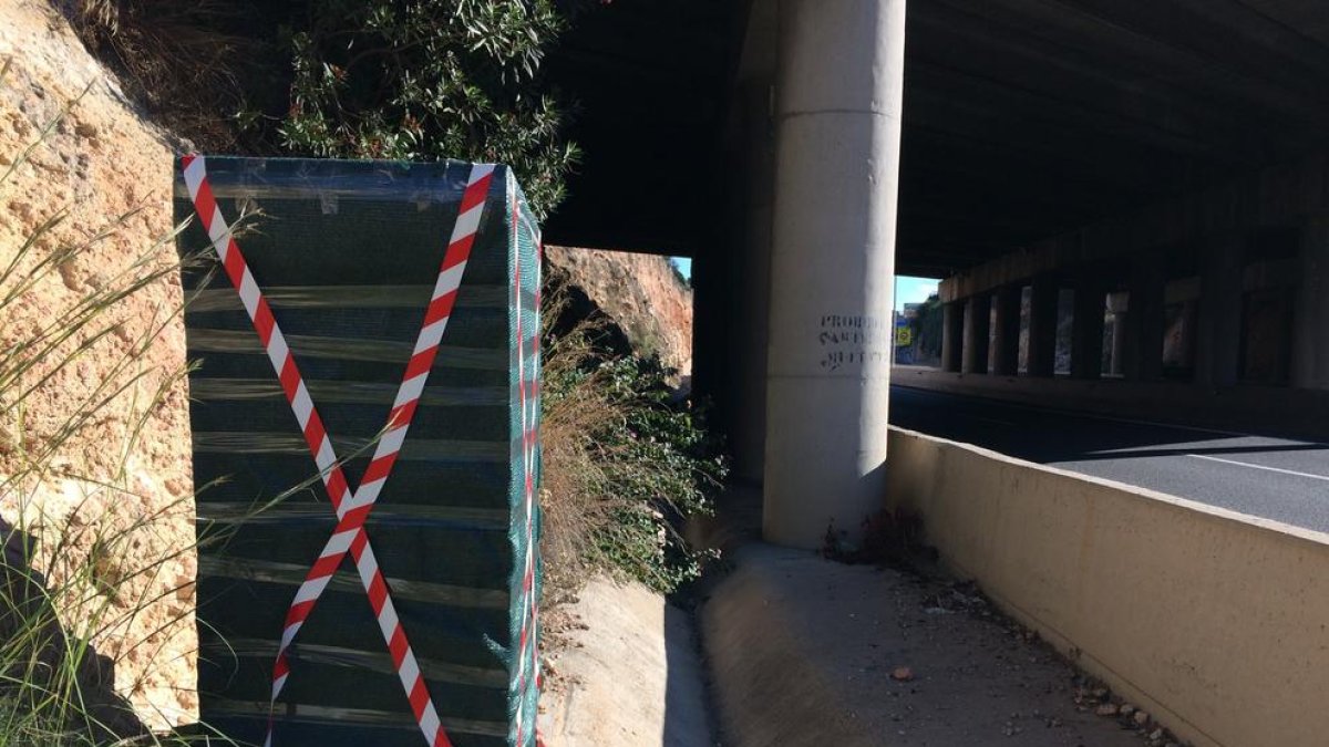 Tot a punt per la posada en marxa del nou radar de tram de l'A-7 a Tarragona