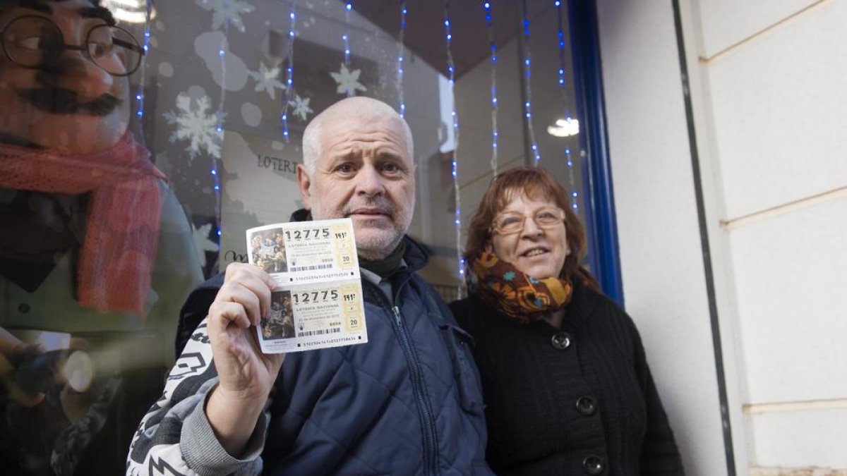 «La loteria ens va casar»