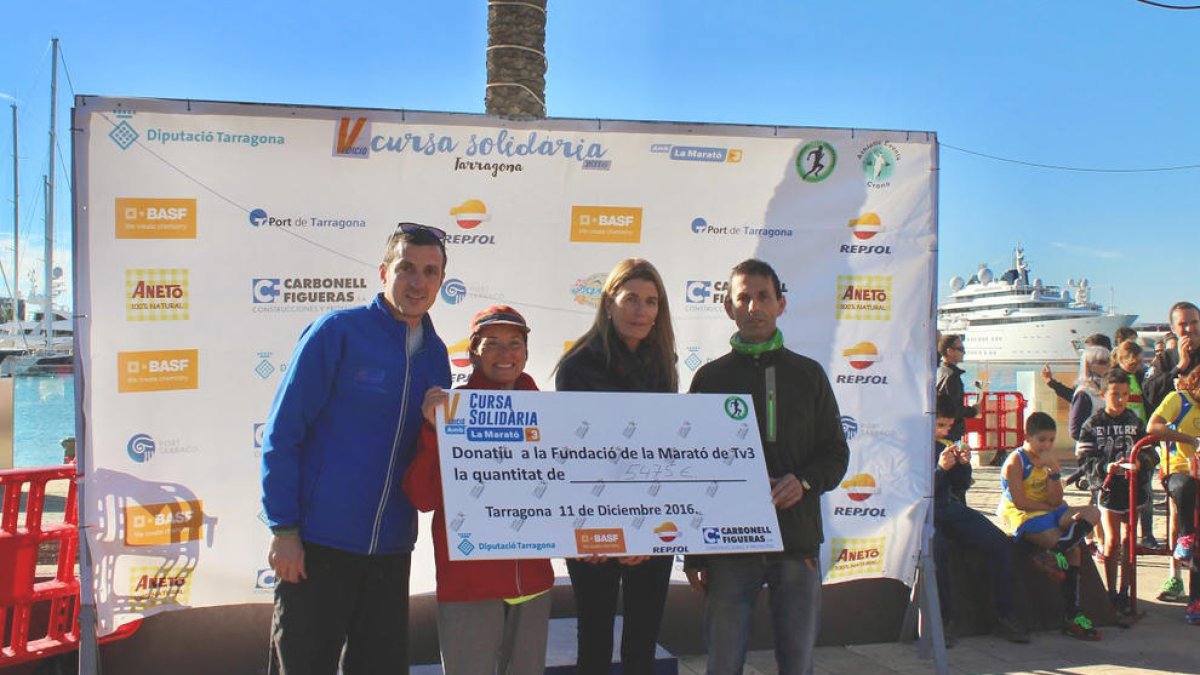 La 5ª Cursa per la Marató recapta 5.500 euros