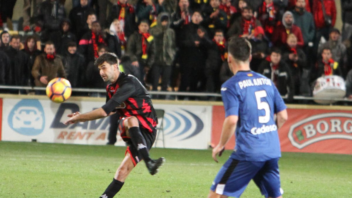 El CF Reus esprem al màxim el seu únic reforç al mercat hivernal