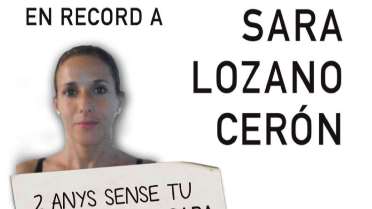 Montblanc segueix reclamant justícia per Sara Lozano, assassinada el 2014